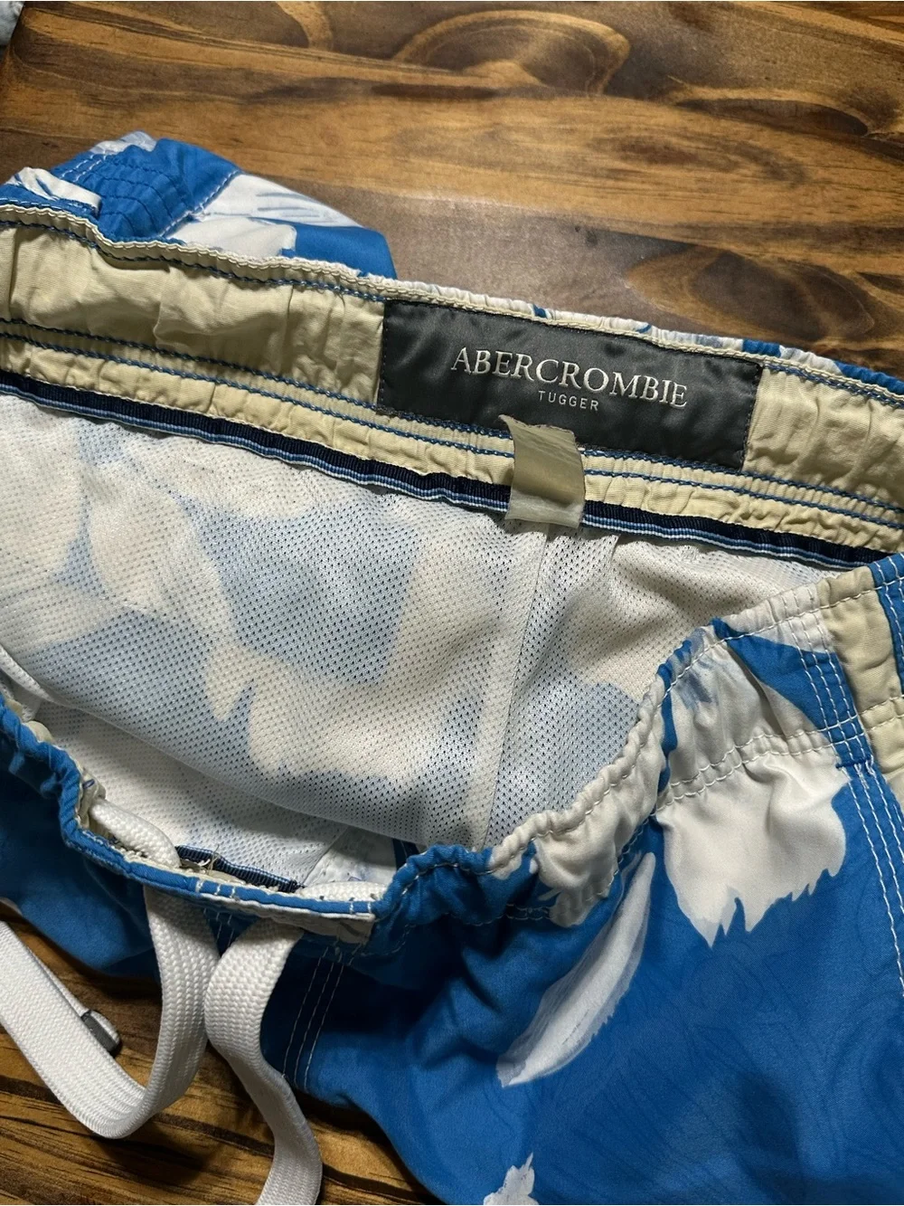 Vintage Y2K Abercrombie & Fiitch Tugger Cargo Swim Trunks Size XL